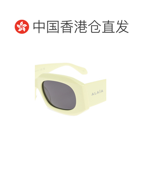 香港直邮ALAIA 女士眼镜 AA0086S003 SS2025 灰色 全框太阳镜