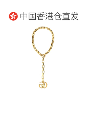 1h可退 香港直邮GUCCI 女士项链 863865I81578027 SS2026 金色 'G