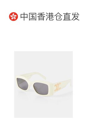 1h可退 香港直邮Celine 思琳 女士 Triomphe XL 矩形太阳眼镜