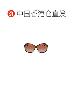1h可退 香港直邮TOM FORD 女士眼镜 FT101352F SS2025 棕色 徽标