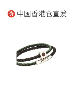1h可退 香港直邮Salvatore Ferragamo 带扣双圈手链 770404配饰