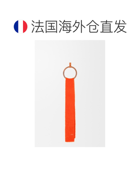 自营欧洲直邮Loewe罗意威 女士橙色羊驼毛混纺围巾【付后1h可退】