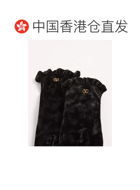 香港直邮Valentino VLogo 标志性雪尼尔手套 WGD0【付后1h可退】