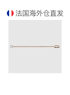 自营欧洲直邮Gucci古驰Link to Love系列女士18k玫瑰金链条手链