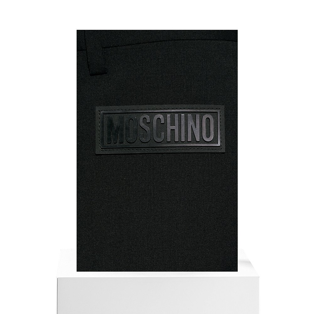 香港直邮Moschino 徽标休闲裤 241ZRJ03562034 - 图3