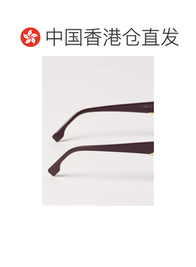 1h可退 香港直邮FENDI 女士 徽标平光镜 25FW