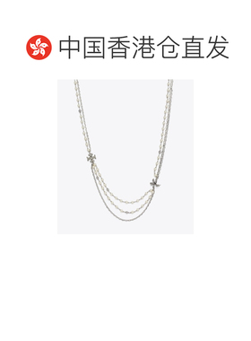 香港直邮TORY BURCH 女士项链 180867056 SS2026 银支付后1h可退
