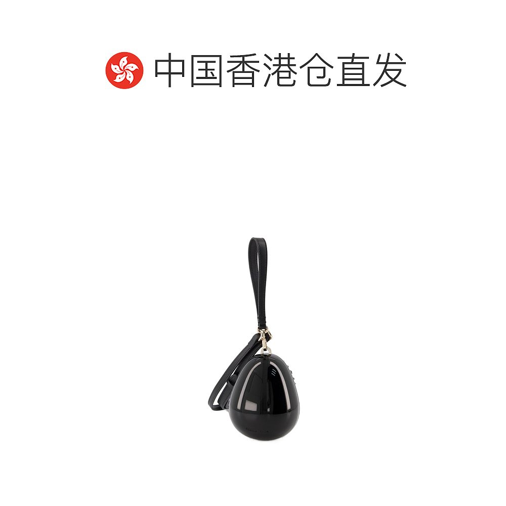 香港直邮Simone Rocha 徽标单肩包 BAG110E0773BlackJet - 图1