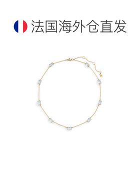 自营欧洲直邮Ralph Lauren拉夫劳伦 女士金色宝石项链