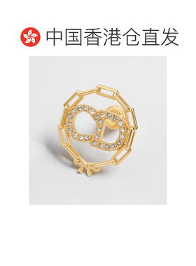 Dior CD Circle Chain 耳钉配饰 E4843WOMCY 【付后1h可退】
