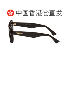 1h可退 香港直邮Bottega Veneta 葆蝶家 女士 棕色太阳镜 BV1284S