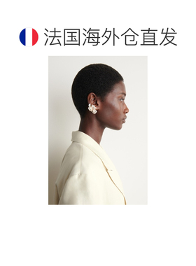 欧洲直邮自营COS 女士白色养殖珍珠花束耳环耳饰配饰