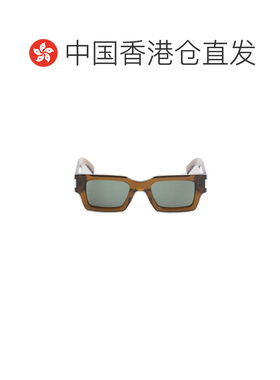 1h可退 香港直邮Saint Laurent 圣罗兰 男士 Eyewear 方形镜框太