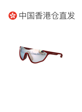 香港直邮GUCCI 男士太阳镜 GG2018S006 AW2025 红色 GG2018S