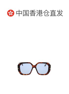 香港直邮Fendi 芬迪 女士 Eyewear Selleria 幾何框架太陽眼鏡 FE