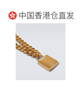 香港直邮Tom Ford 汤姆 福特 男士 配饰项链锁骨链挂锁链条