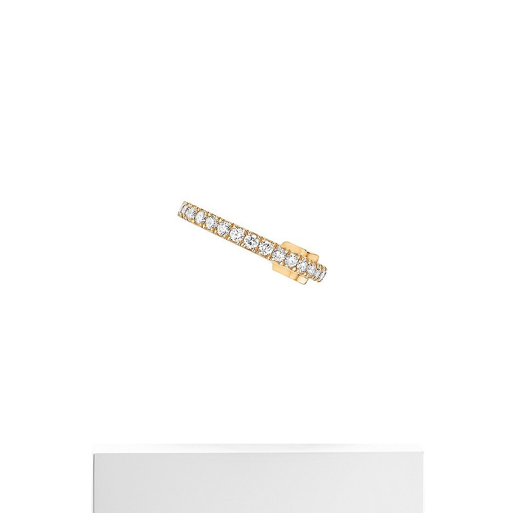 欧洲直邮Messika梅西卡 24年款 Gatsby系列 女士黄金钻石耳环耳骨 - 图3