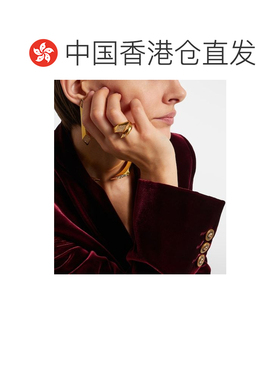香港直邮versace 范思哲 女士 水晶装饰戒指 metal金属色 舒适时