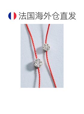 Redline巴黎小红绳Illusion碎钻石全红绳脚链手绳手链首饰黄金