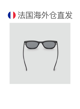 自营欧洲直邮Mango芒果 女士黑色塑料镜框太阳镜眼镜