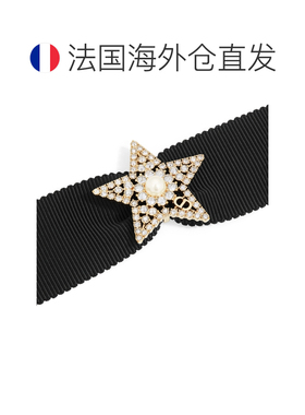 欧洲直邮DIOR 星夜项链珍珠水晶吊坠颈链
