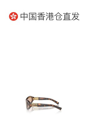 香港直邮Miu Miu 缪缪 女士 全框太阳镜 MU14ZS beige米色 舒适时