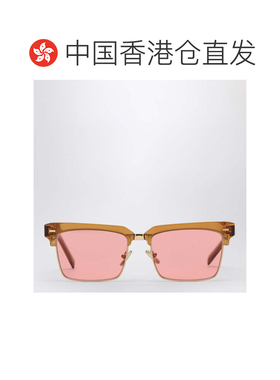 1h可退 香港直邮Miu Miu 缪缪 男士 RUNWAY 粉色太阳眼镜 0MU10ZS