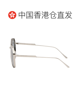 1h可退 香港直邮Bottega Veneta 葆蝶家 男士 银色 Ribbon 太阳镜