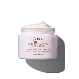 香港直邮Fresh馥蕾诗玫瑰润泽密集保湿面霜50ml舒缓平衡水润正品
