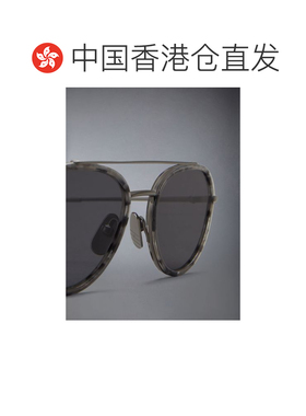 1h可退 香港直邮Thom Browne 24SS 圆形镜框太阳镜 Men