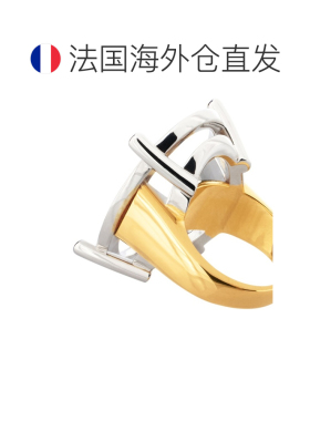 自营欧洲直邮Balenciaga巴黎世家 Frame Oval女士椭圆框形戒指