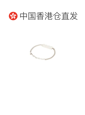 香港直邮off-white 男士 Diag 手链 OMOA10SC99MET001