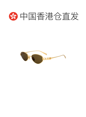 香港直邮GUCCI 女士太阳镜 GG1935S003 AW2025 金色 GG1935S