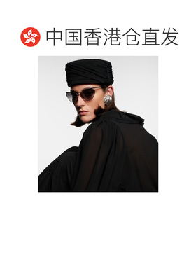 1h可退 香港直邮Chloe 蔻依 女士 Uma 猫眼太阳眼镜 metal金属色