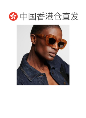 香港直邮LOEWE 罗意威 女士 Screen 复古猫眼太阳眼镜