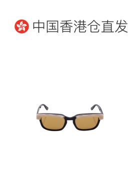 1h可退 香港直邮Gucci 古驰 女士 对比装饰矩形太阳镜 691381J074