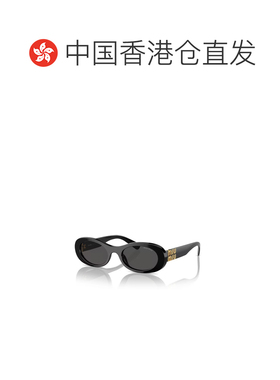 1h可退 香港直邮Miu Miu 缪缪 女士 几何太阳镜 MU06ZS black黑色