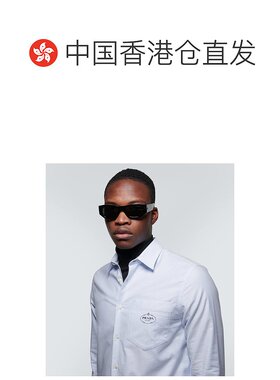 香港直邮Prada 普拉达 男士 矩形太阳眼镜 black黑色 舒适时尚