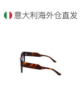 1h可退 欧洲直邮MARNI 女士太阳镜 ME600S600 SS2025 酒红色 MARN