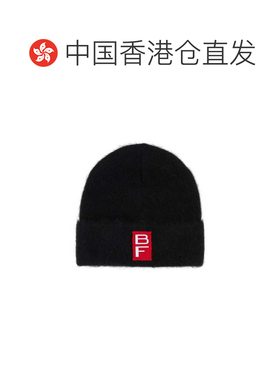 香港直邮BY FAR 女士 黑色羊驼毛小便帽 21FWSLHB【付后1h可退】
