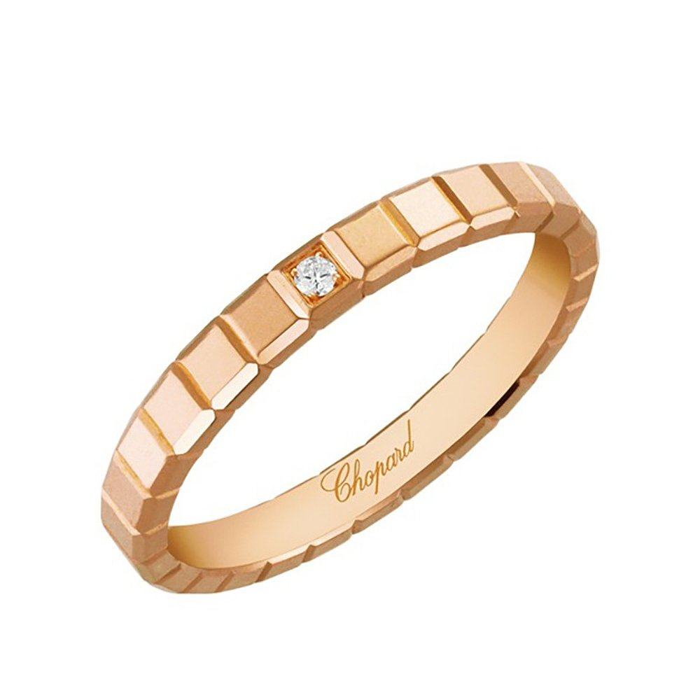 欧洲直邮chopard /萧邦镶钻戒指 天猫国际探物欧洲戒指/指环