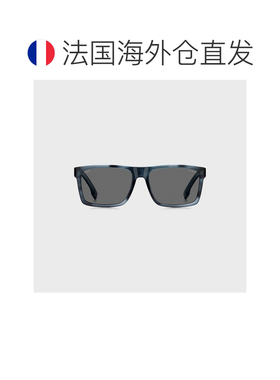 自营欧洲直邮HUGO BOSS雨果BOSS BLACK 蓝色醋酸纤维太阳镜 带图