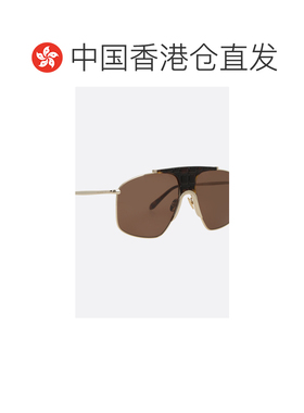 香港直邮alaia 女士 飞行员金属醋纤太阳眼镜 AA0098S00260