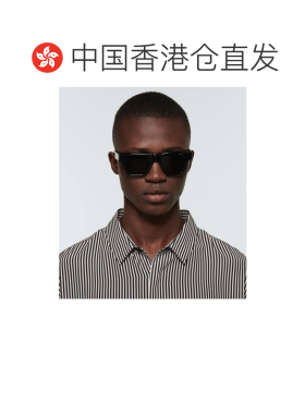 1h可退 香港直邮Saint Laurent 圣罗兰 男士 方形框醋纤太阳眼镜