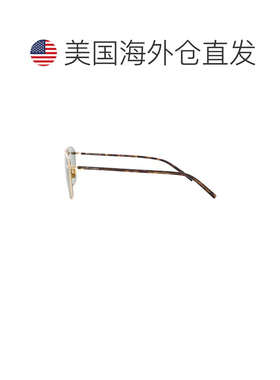 美国直邮Saint Laurent 圣罗兰 女士 浅金属飞行员太阳眼镜 SL866