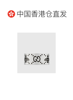 自营Gucci GG和蜜蜂雕刻戒指 728304J8400