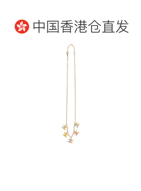 香港直邮CELINE 女士项链 461CK6BRE14ML AW2024 黄色 色饰面黄珐
