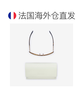 自营欧洲直邮Burberry博柏利 棕色尼龙方形面罩太阳镜男女同款