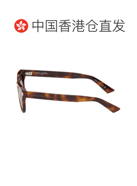 1h可退香港直邮Saint Laurent 圣罗兰 男士 棕色 SL 876 太阳镜配
