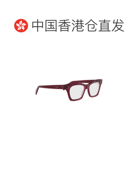 1h可退 香港直邮CELINE 女士眼镜 CL50175I069 SS2026 红色 全框
